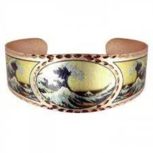 Ocean Wave Cuff Bracelet